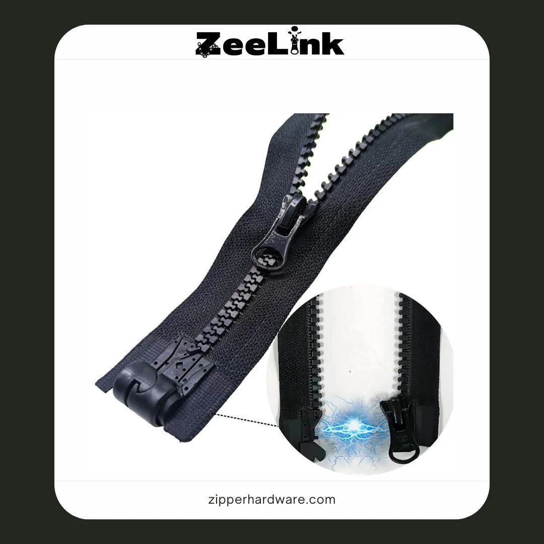 ZeeLink Zipperhardware Magnetic Plastic Zipper
