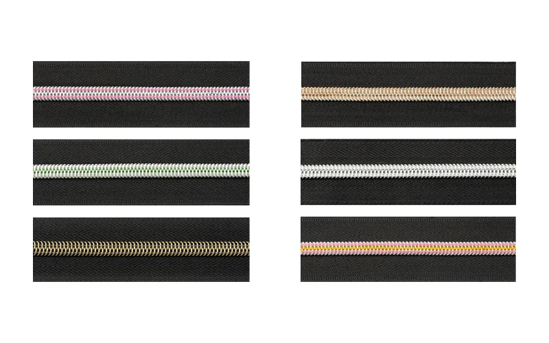 Starry Nylon Zippers