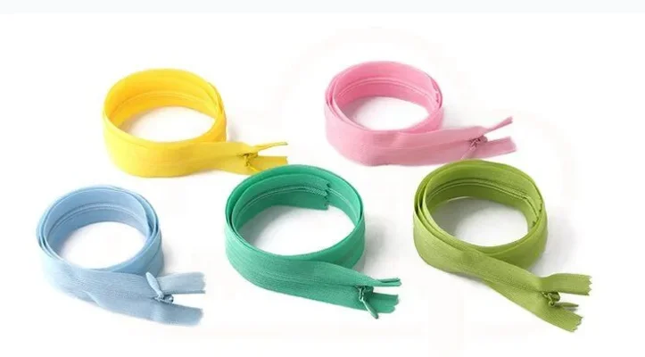 Colorful Zipper Components