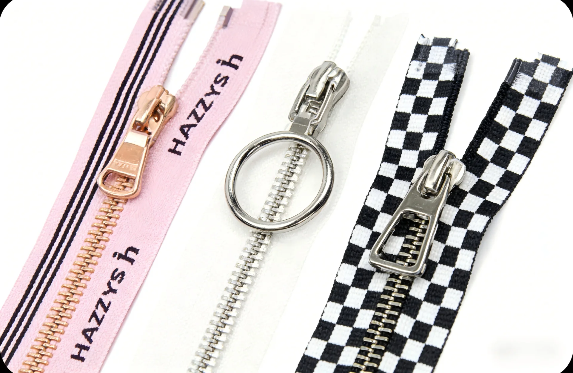 Metal Zipper Tape Style 3