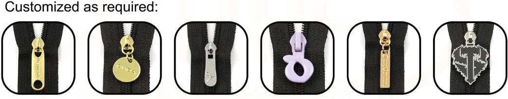 Customized Zipper Pulls Variety